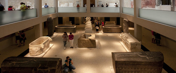 Neues Museum i Berlin - romerske artefakter