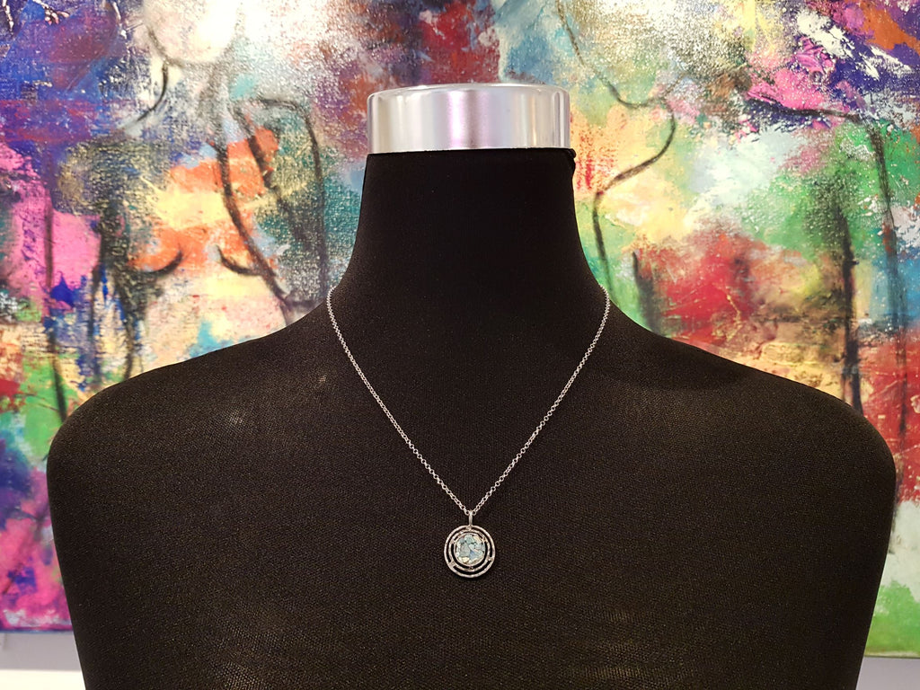 Roman glass necklace