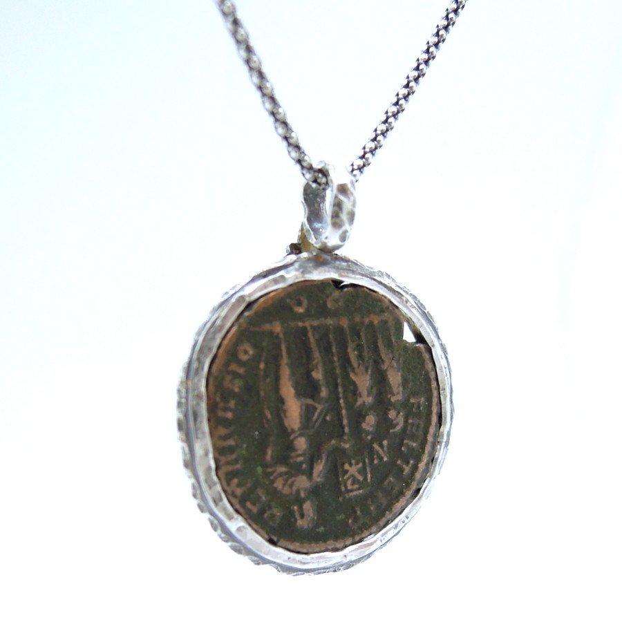 romersk smykke mønt halskæde